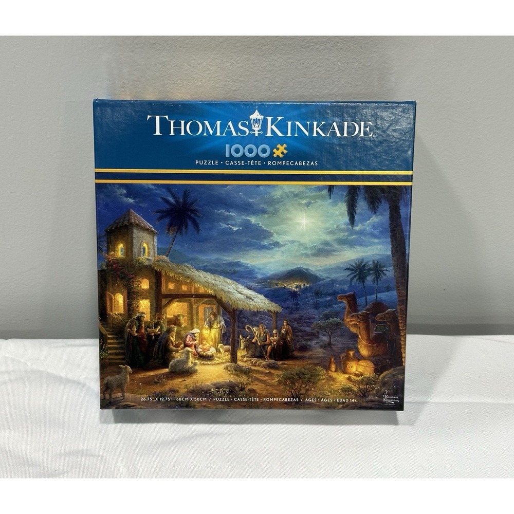Ceaco - Thomas Kinkade - Holiday - Nativity - 1000 Piece‎ Jigsaw Puzzle